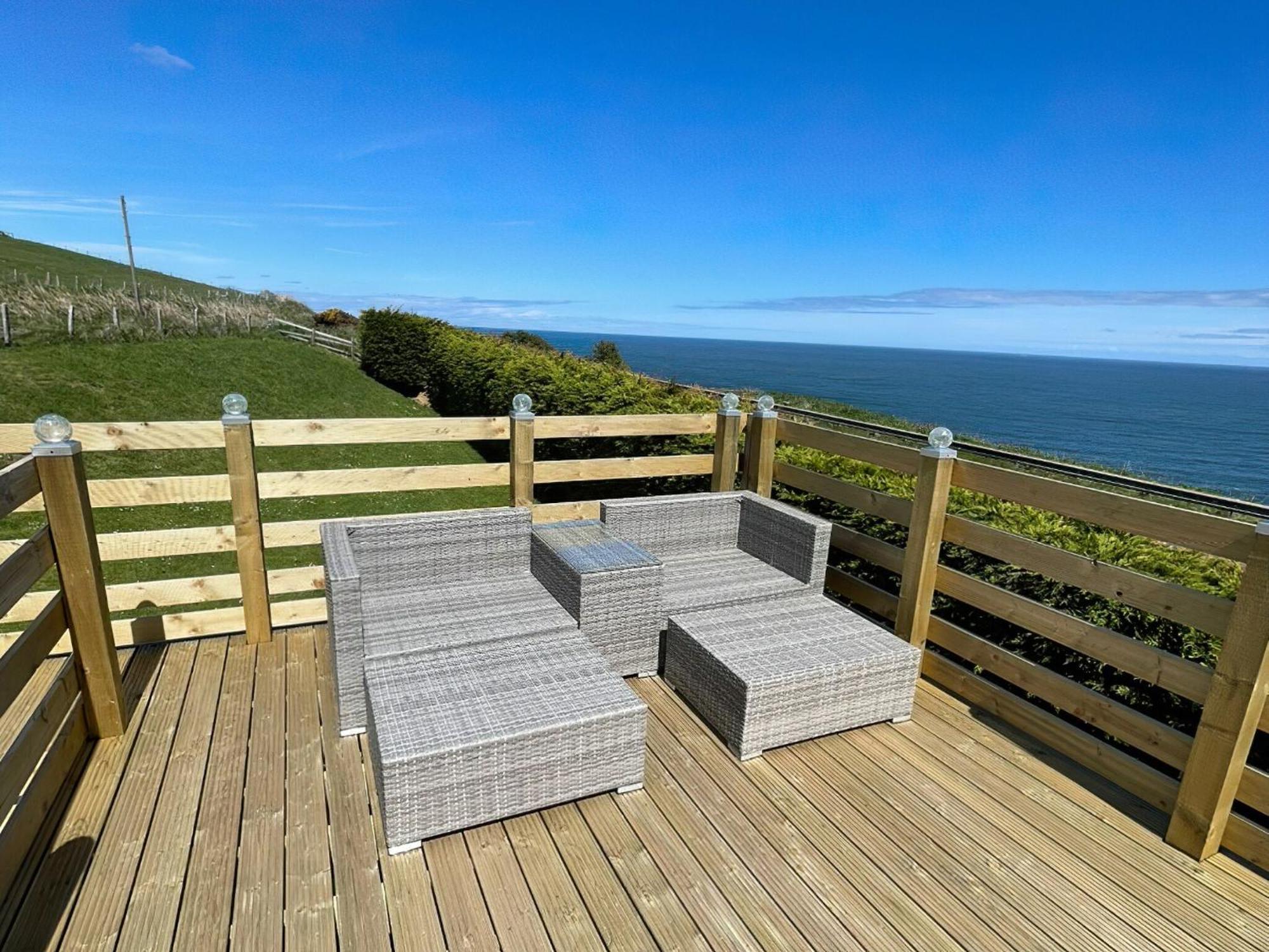 Sea View At Lamberton Villa Burnmouth Exteriör bild